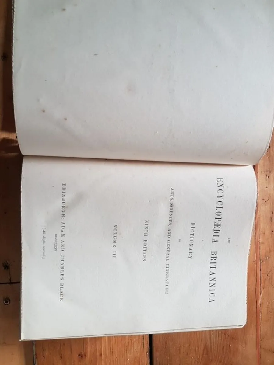 Encyclopedia Britannica 9th edition - 1875-1899 - full set - Image 1