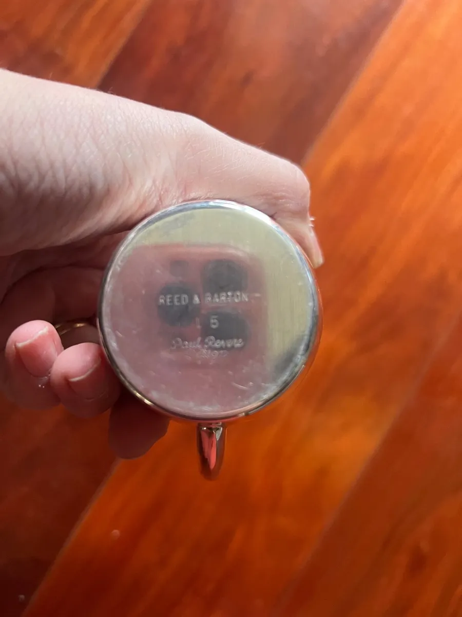 REED & BARTON Silver Plate little jug - Image 4