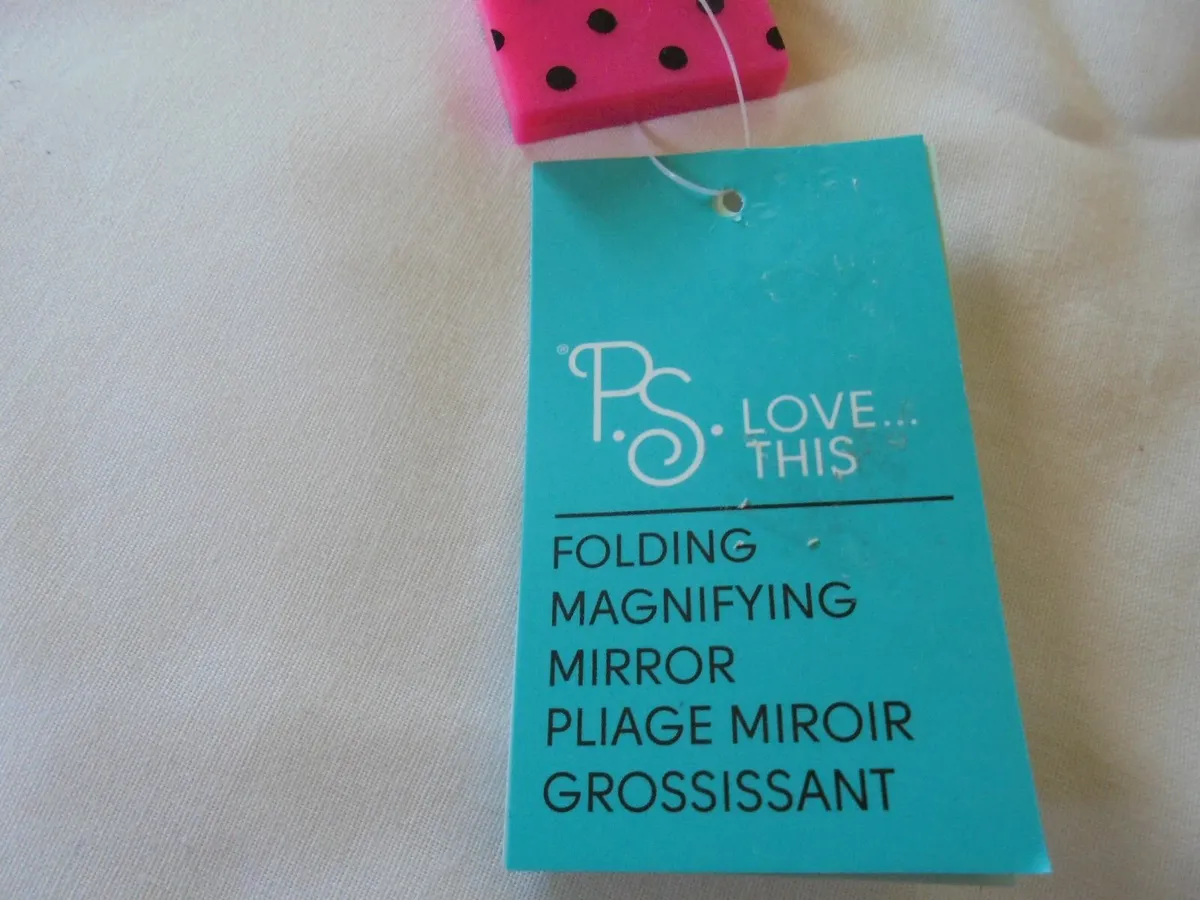 Hand Held Folding Magnifying Mirror for Sale - Image 2