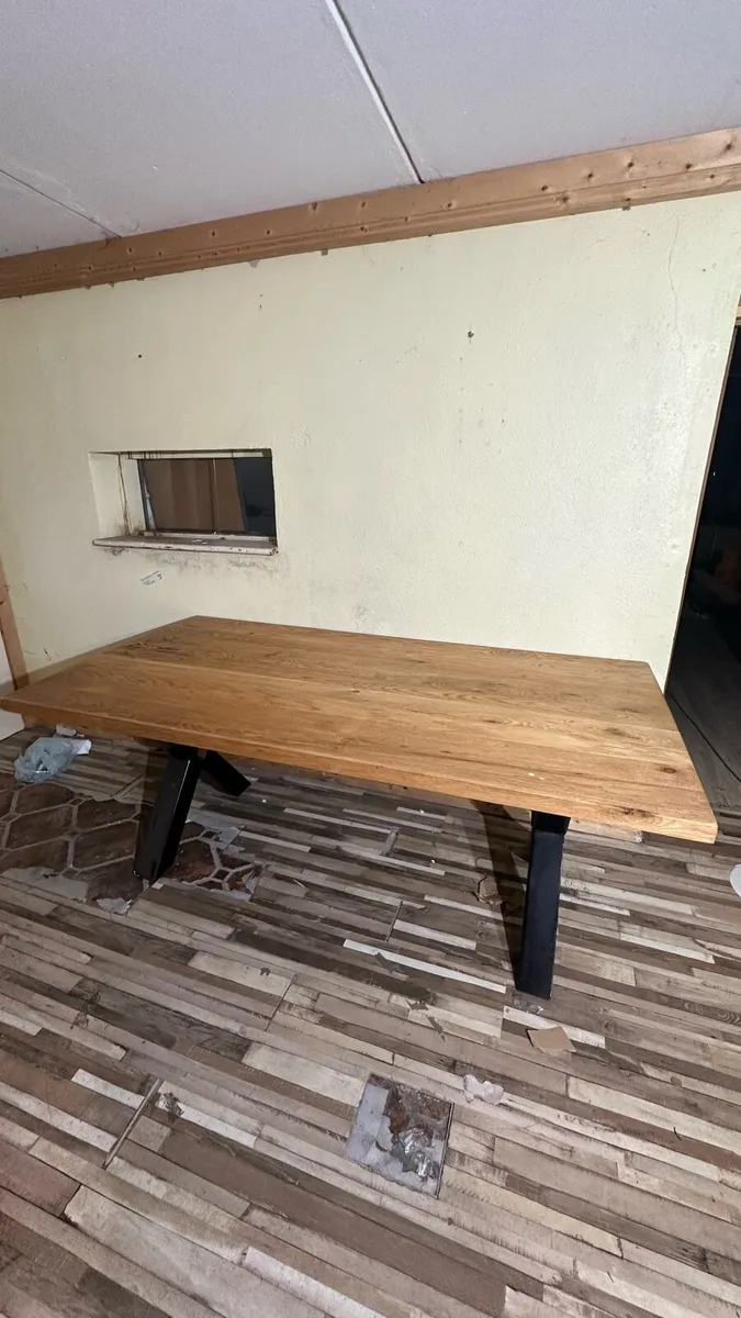 Dining wood table - Image 3