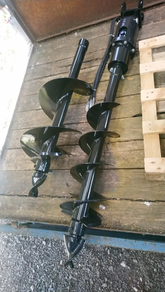 NEW MINI DIGGER POST HOLE BORER KITS - Image 2