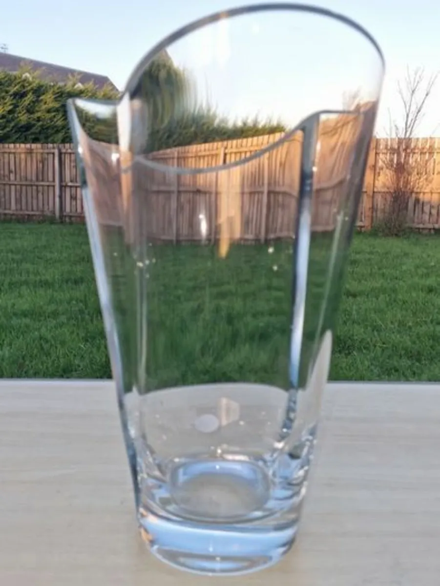 Bohemia art glass vase - Image 2