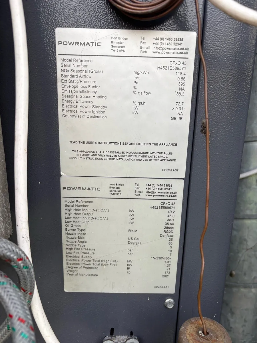 Oil heating system - Image 2