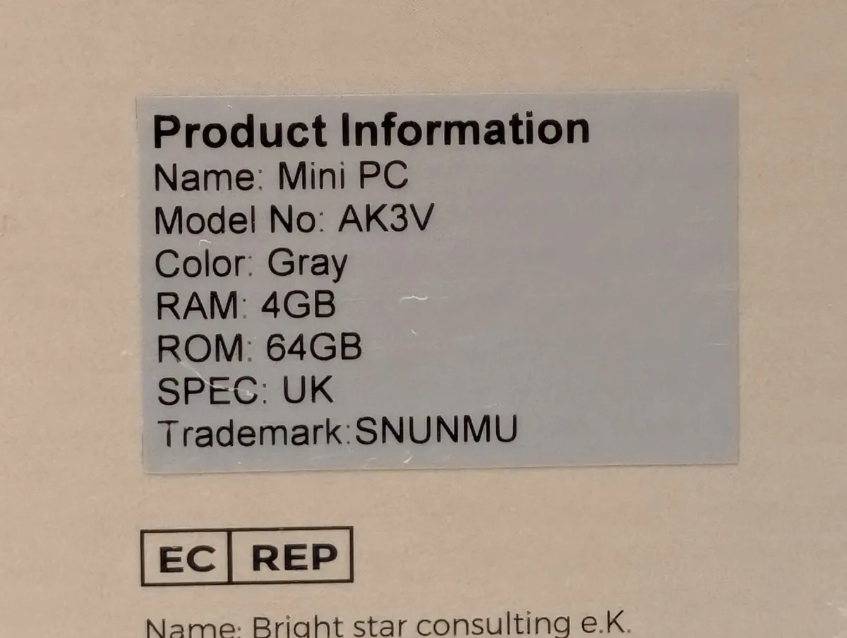 Snunmu Mini PC - Image 2