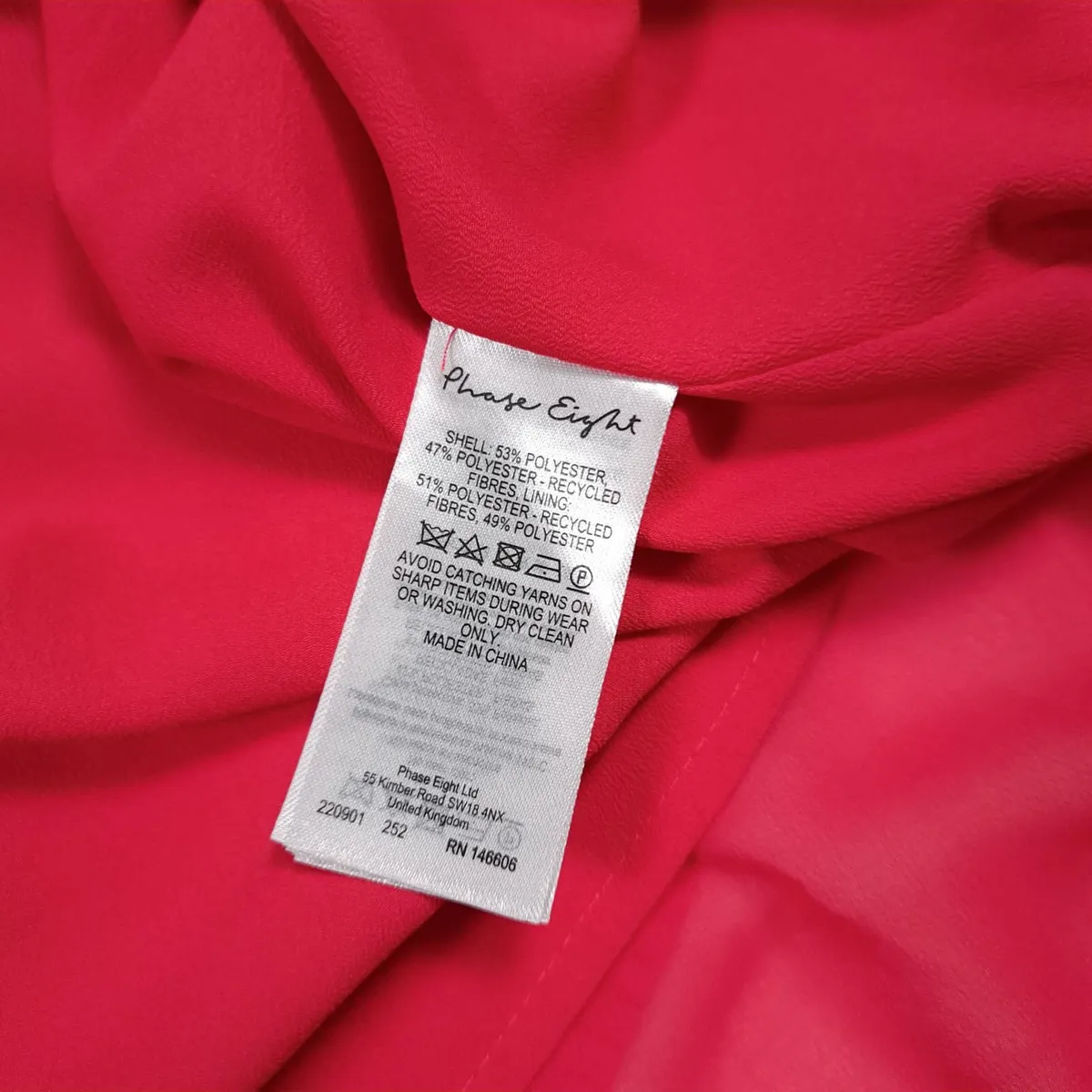 Phase Eight Red Tiered Maxi Dress 8UK/36EU - Image 3