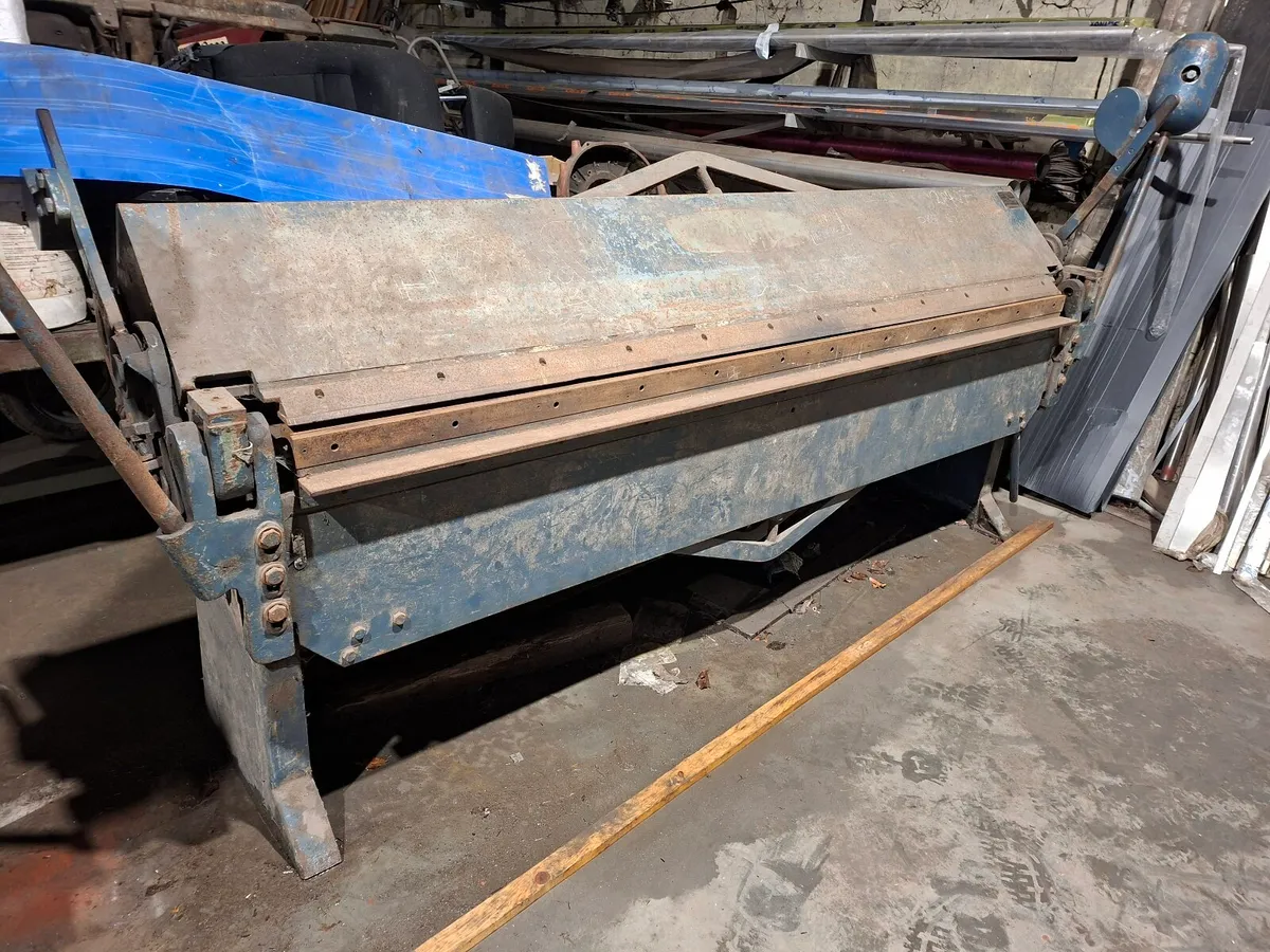 Edwards 8ft Sheet Metal Folder - Image 1