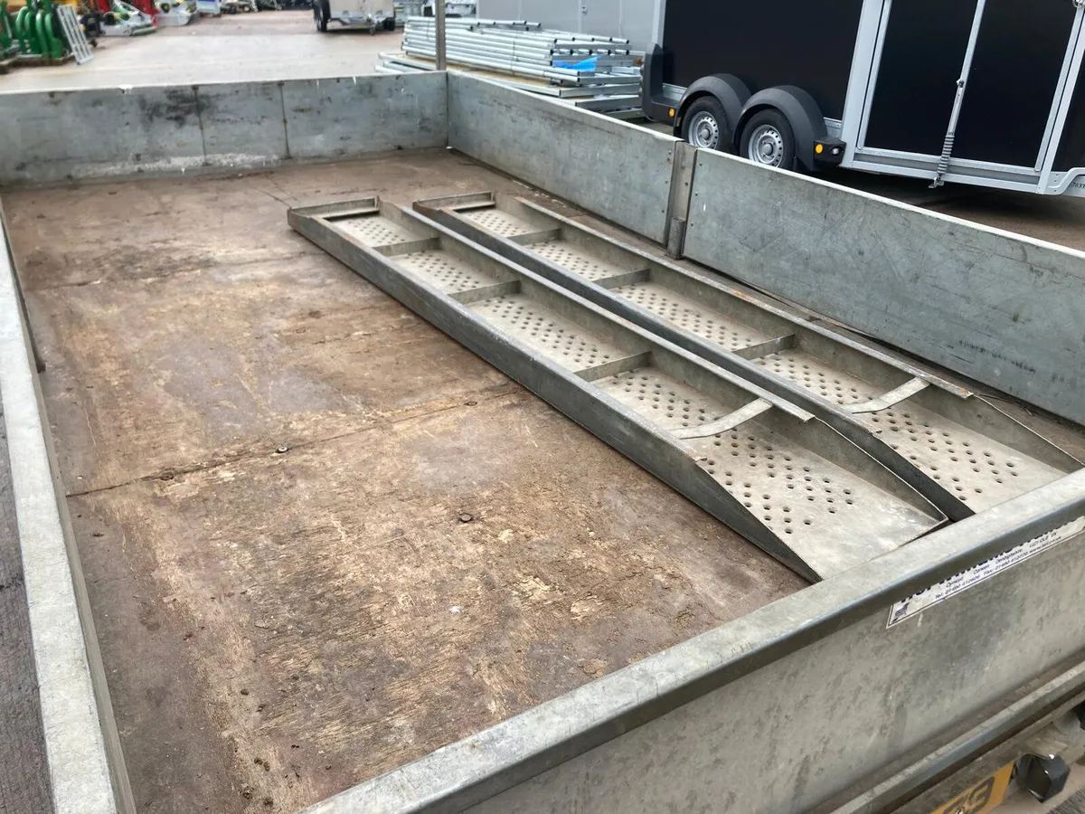 2010 Ifor Williams 12x6’6 Dropside Trailer NO VAT - Image 2