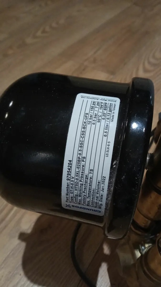 Grundfos STN 3.0 B Twin Ended Shower Pump - Image 2