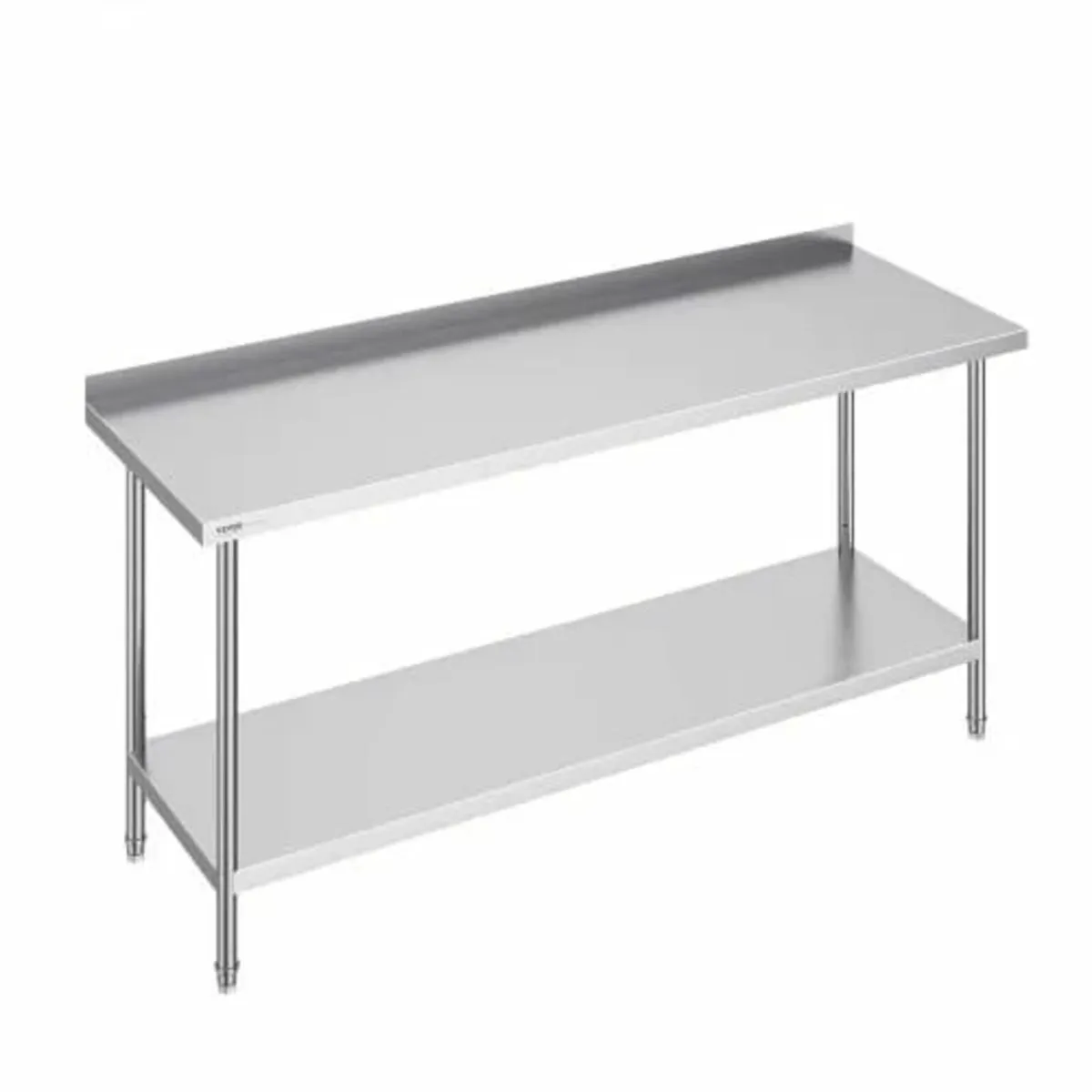 24 x 72 x 36 Inch Stainless Steel Work Table, Comm - Image 1
