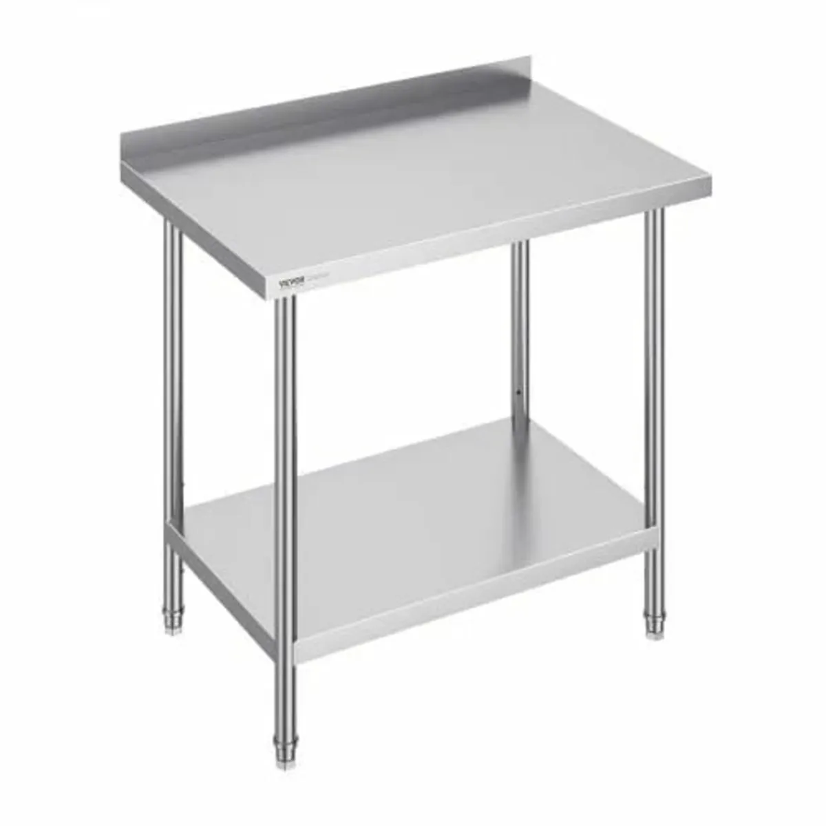24 x 36 x 36 Inch Stainless Steel Work Table, Comm - Image 1
