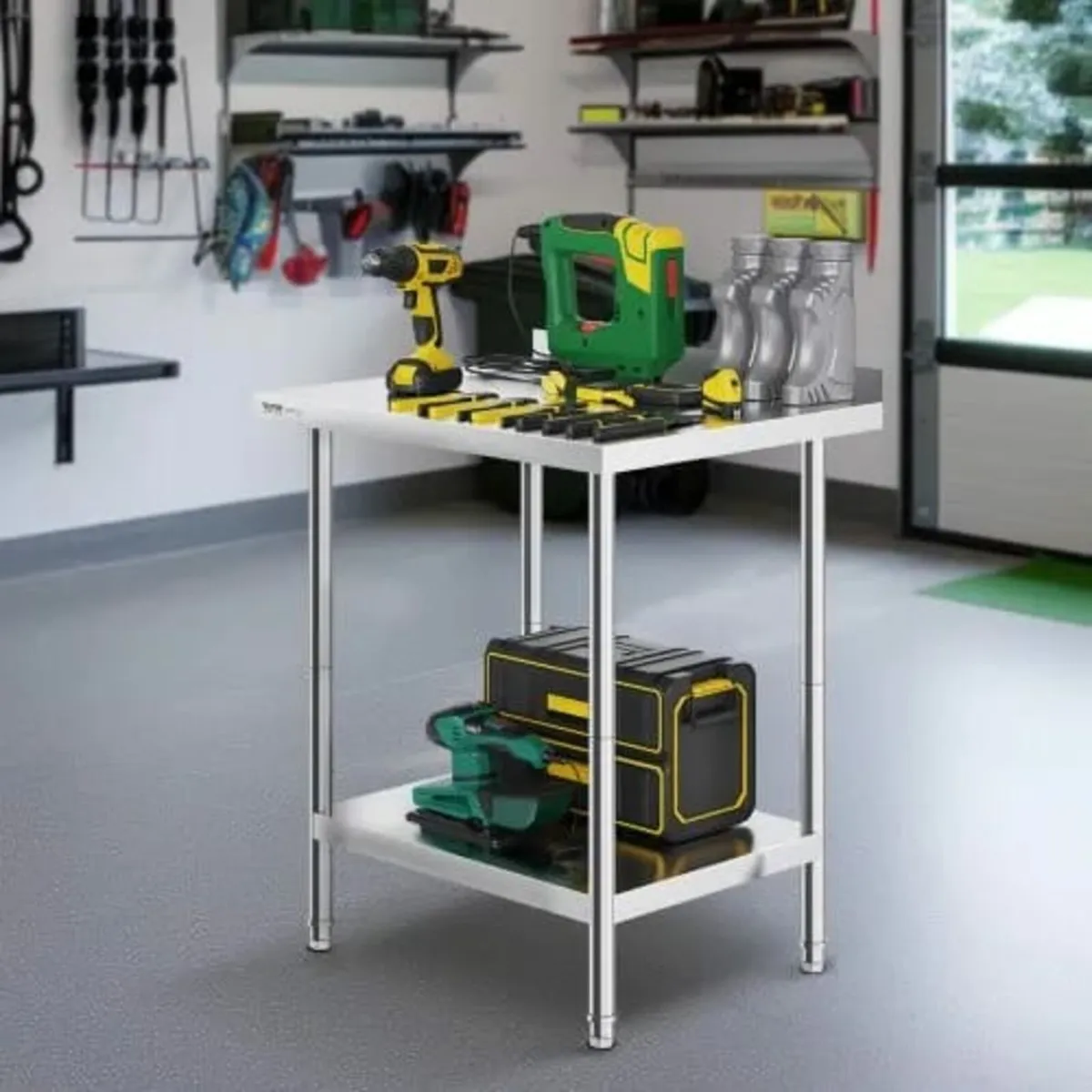 24 x 30 x 36 Inch Stainless Steel Work Table, Comm - Image 2