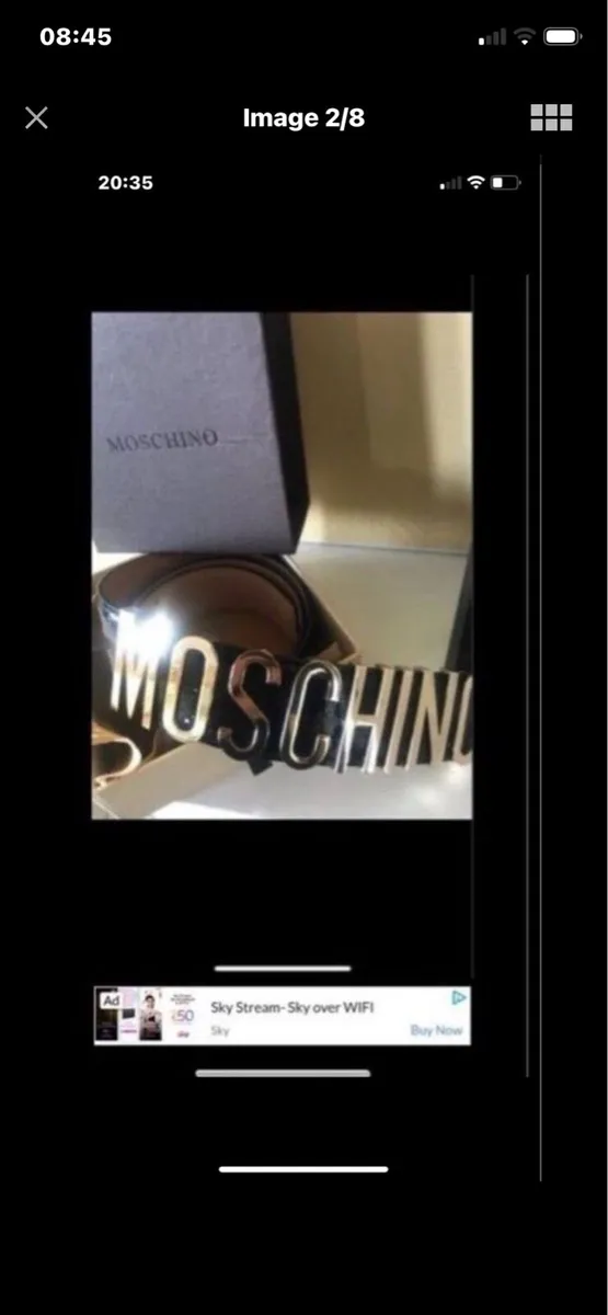 Moschino Leather Belt - Image 2