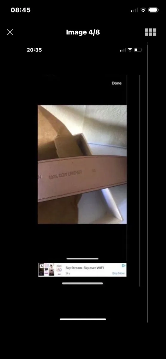 Moschino Leather Belt - Image 4