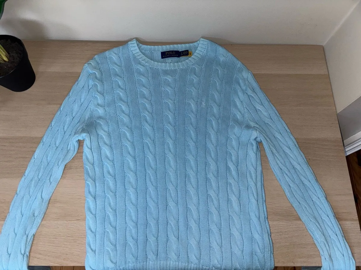 Ralph Lauren Cable Knit Blue Size S - Image 1
