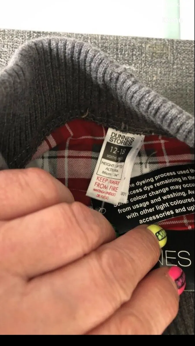 Boys BNWT jeans 12/18 mths €5 - Image 3