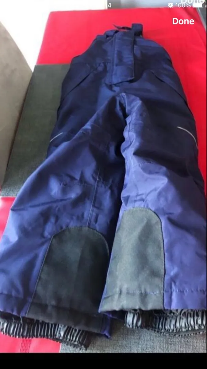 Boys rain bottoms age 3/4 €10 - Image 2