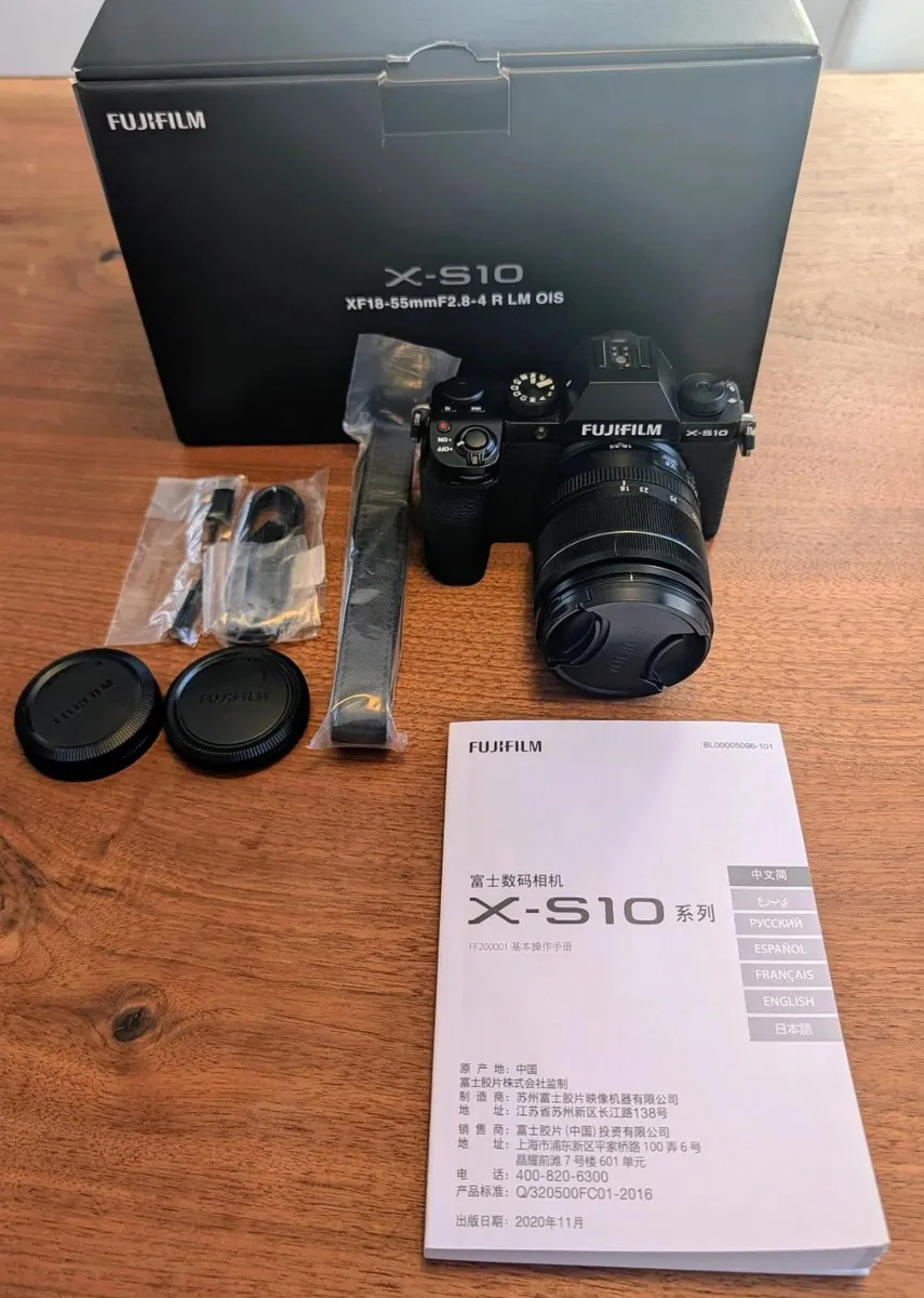 Fujifilm X-S10 Mirrorless Digital Camera with lens - Image 2