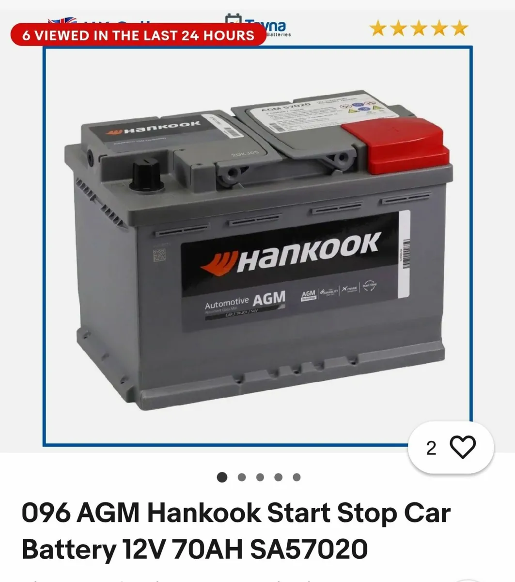 Hankook batteries - Image 1
