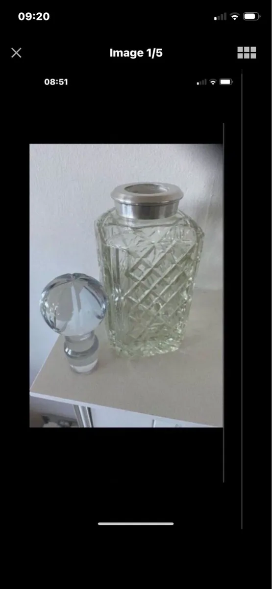 Heavy Crystal Decanter - Image 1
