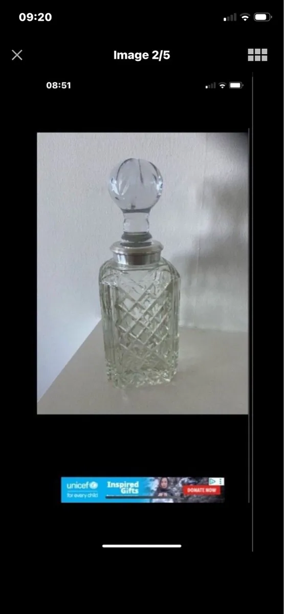 Heavy Crystal Decanter - Image 2