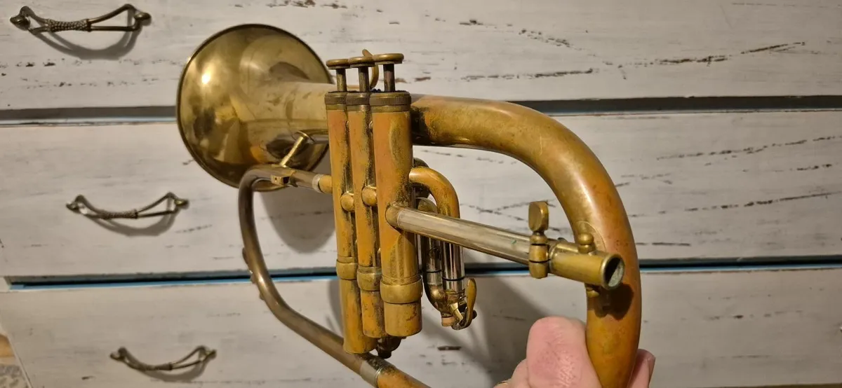 Thomann FH-900J Raw Jazz Bb Flugelhorn / trumpet - Image 2