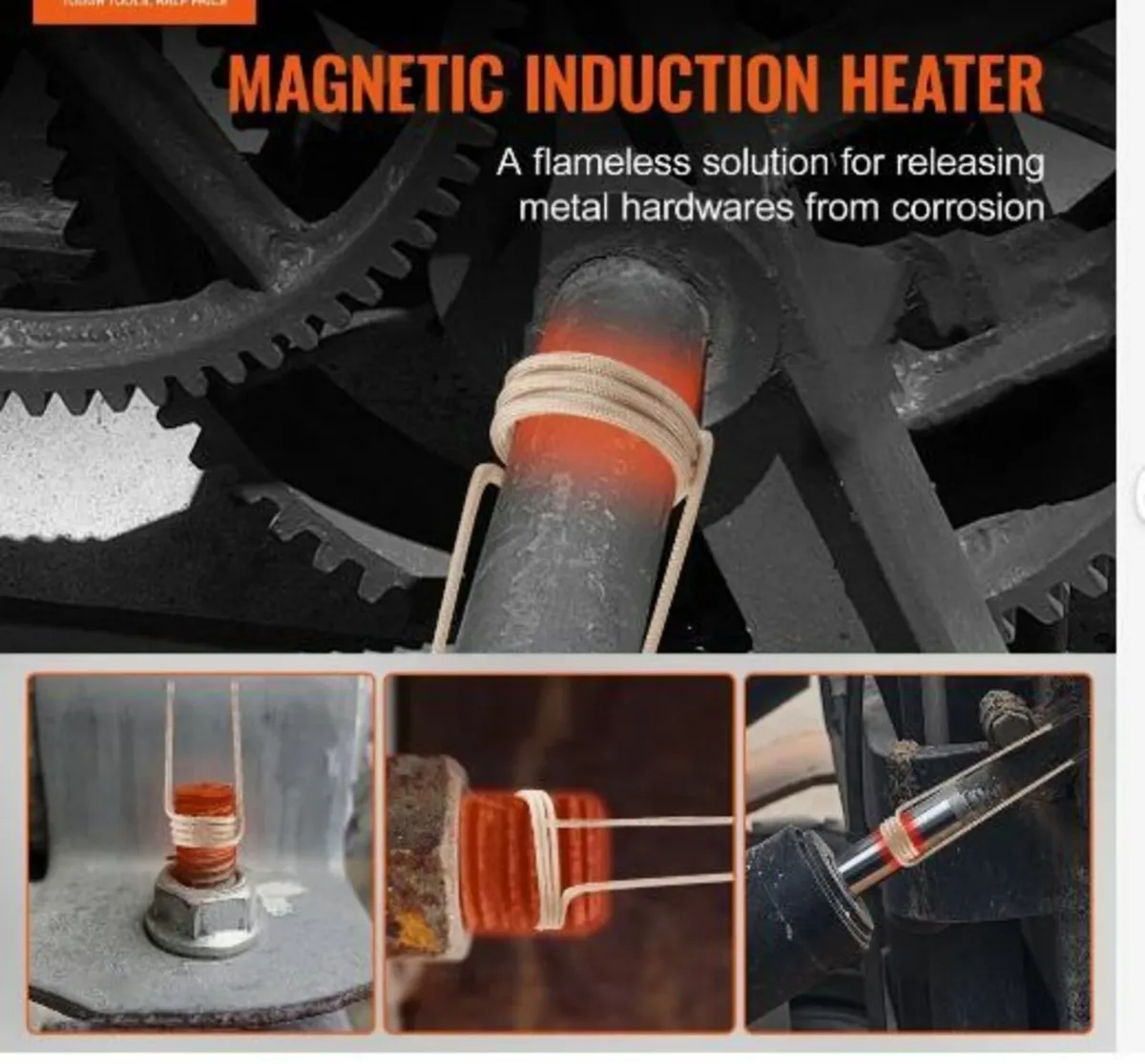 Magnetic Induction Heater Kit, 1000w 220V - Image 3
