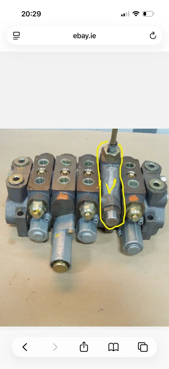 Wanted Fiat flow control block f130 etc