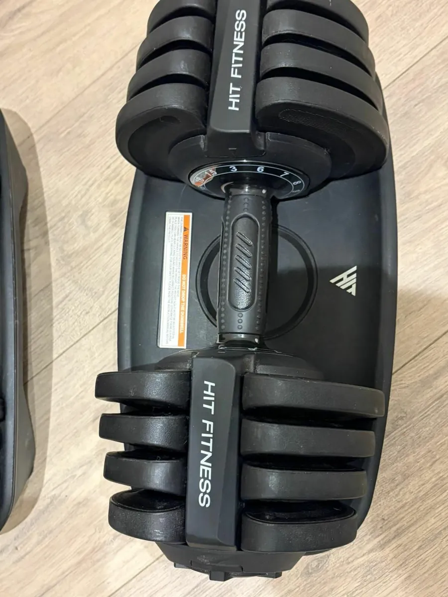 Hit Fitness Adjustable Dumbbells 18kg - Image 4