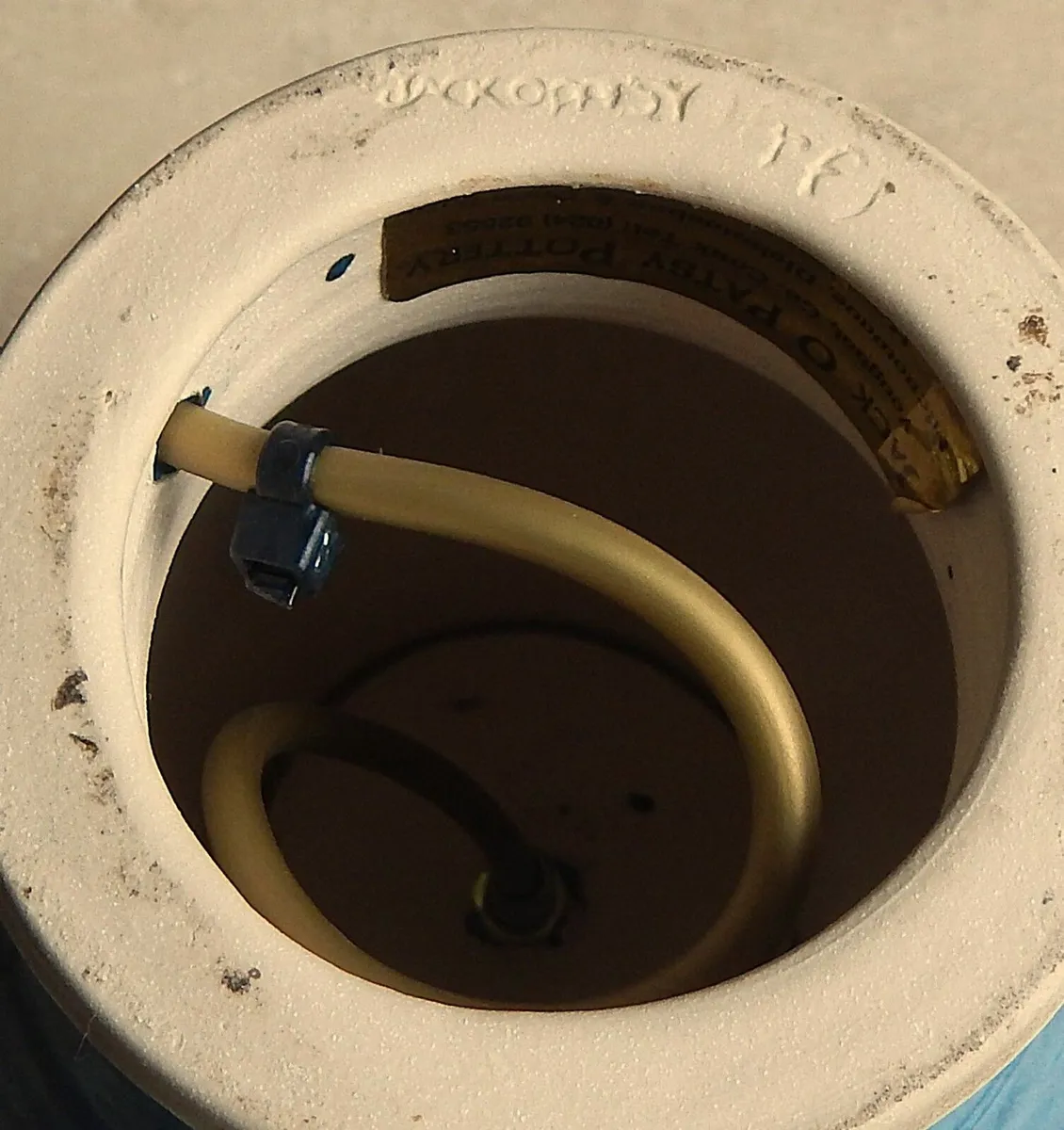 Jack O’Patsy Pottery Table Lamp - Image 4