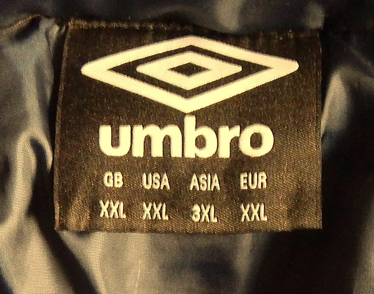 Waterford Football Club Navy Umbro Padded Jacket - Image 4