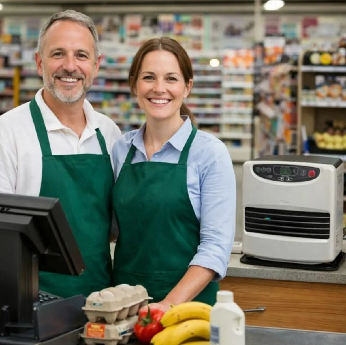 🔥 Qlima 4.6kW ROLF Fan-Assisted Paraffin  Heeater - Image 4