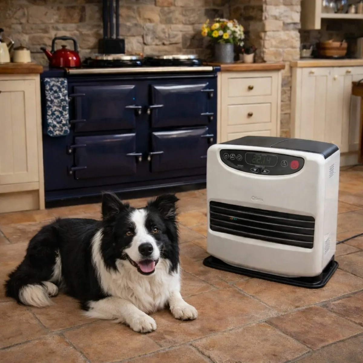 🔥 Qlima 4.6kW ROLF Fan-Assisted Paraffin  Heeater - Image 1