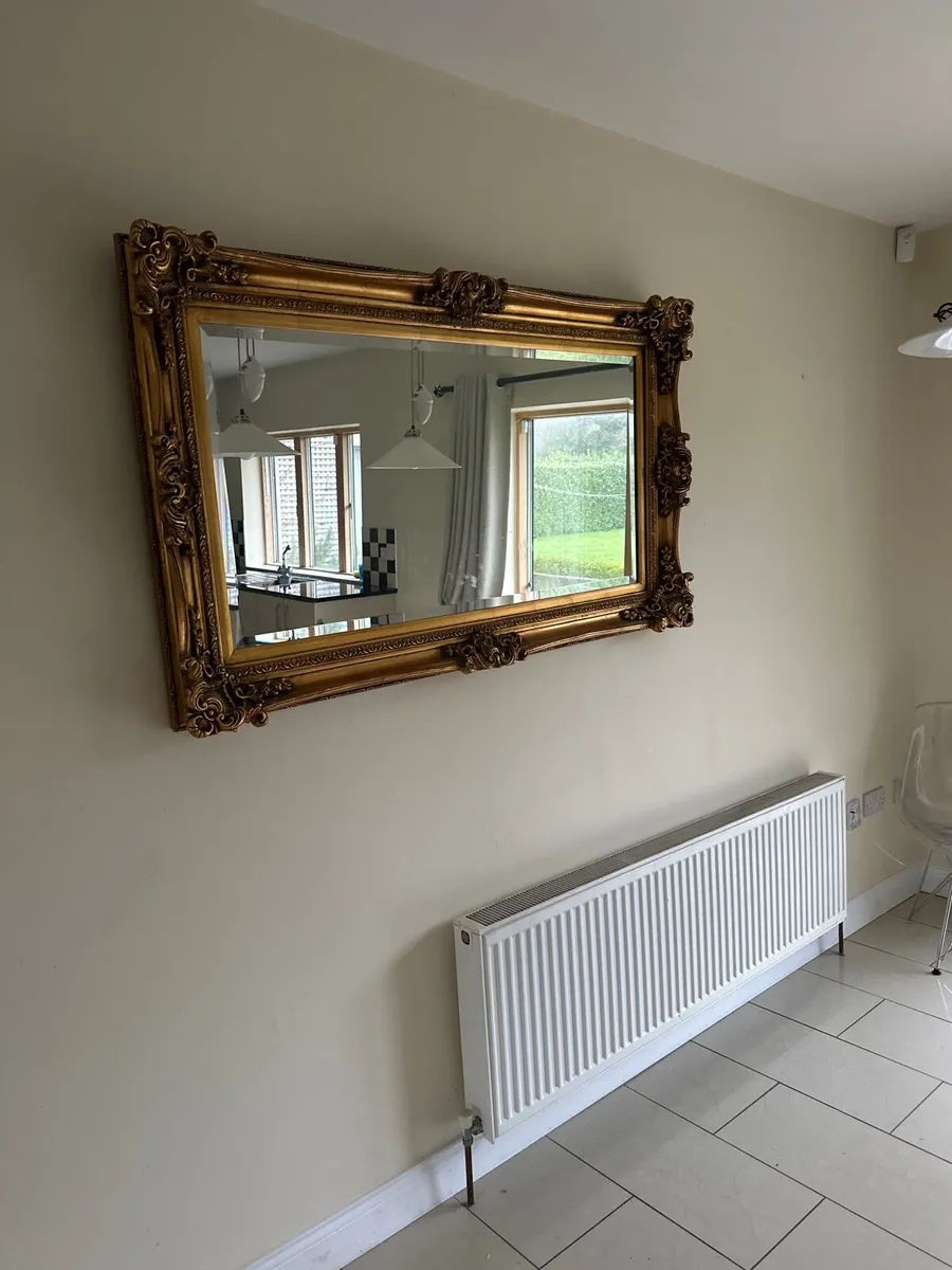 Gold gilded mirror - Image 1