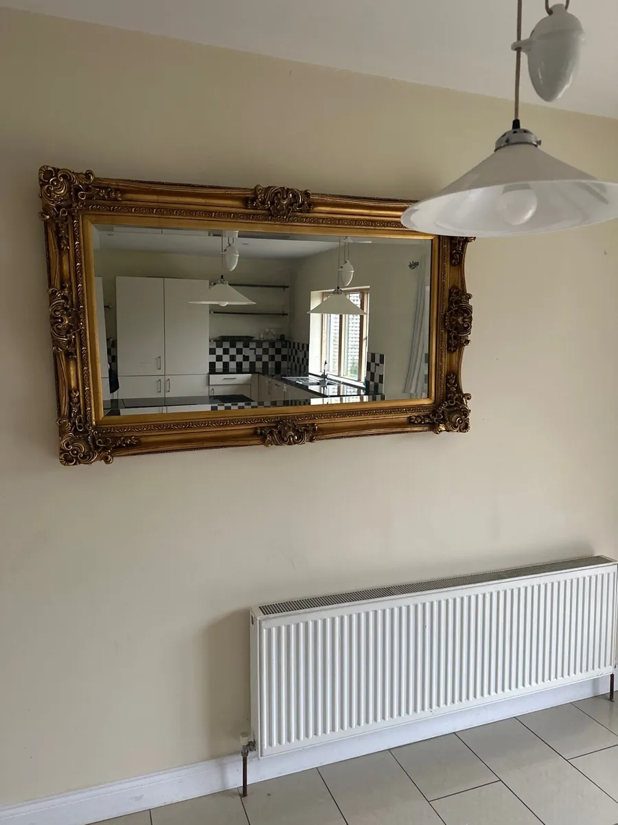 Gold gilded mirror - Image 2