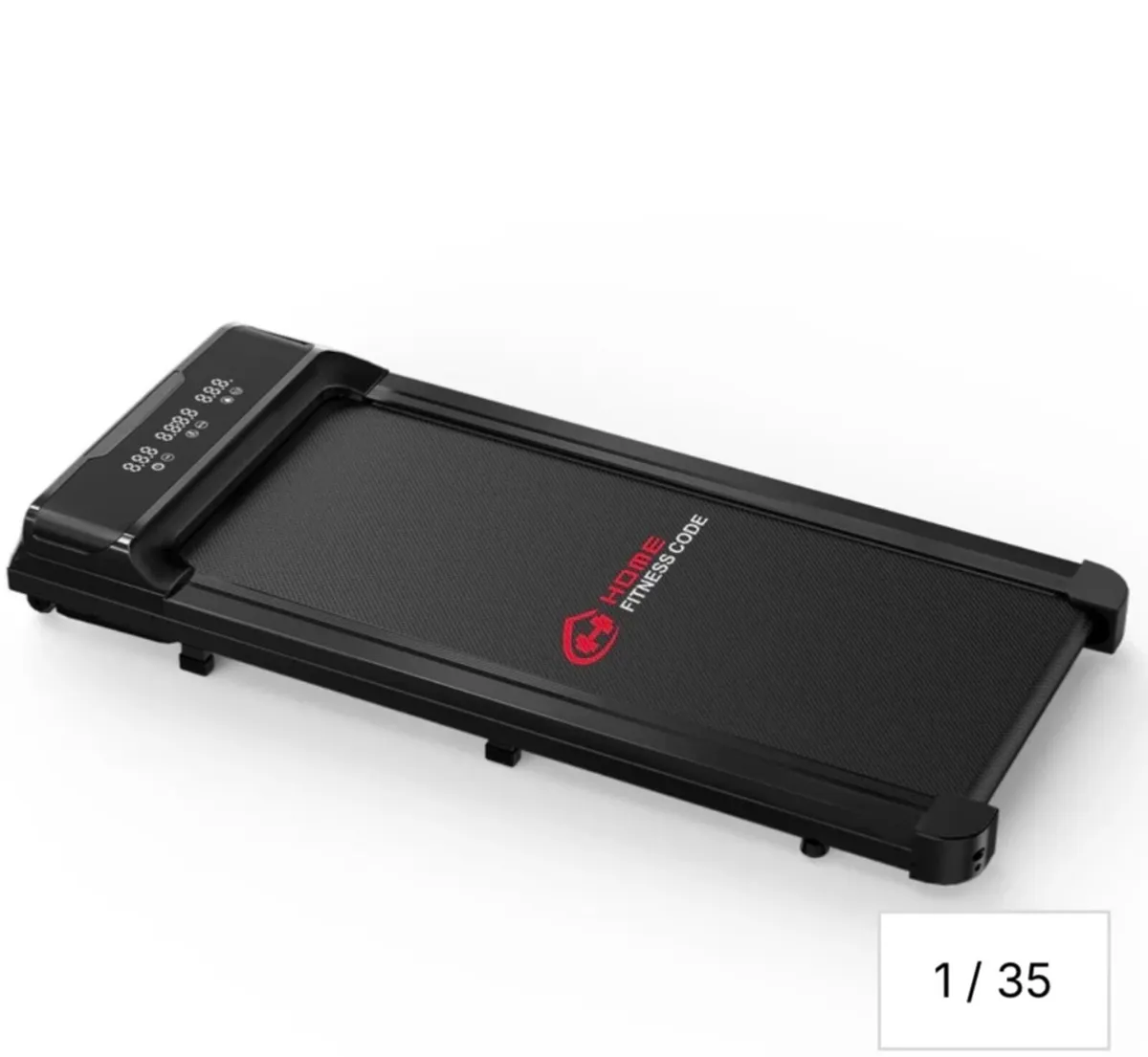 Home Walking pad + Mat - like new - Image 2