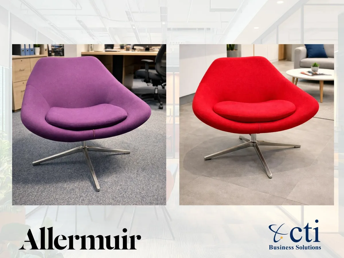 4 X Allemuir Lounge Chairs - Grade A - Image 1