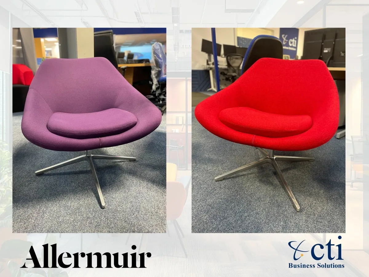 4 X Allemuir Lounge Chairs - Grade A - Image 2