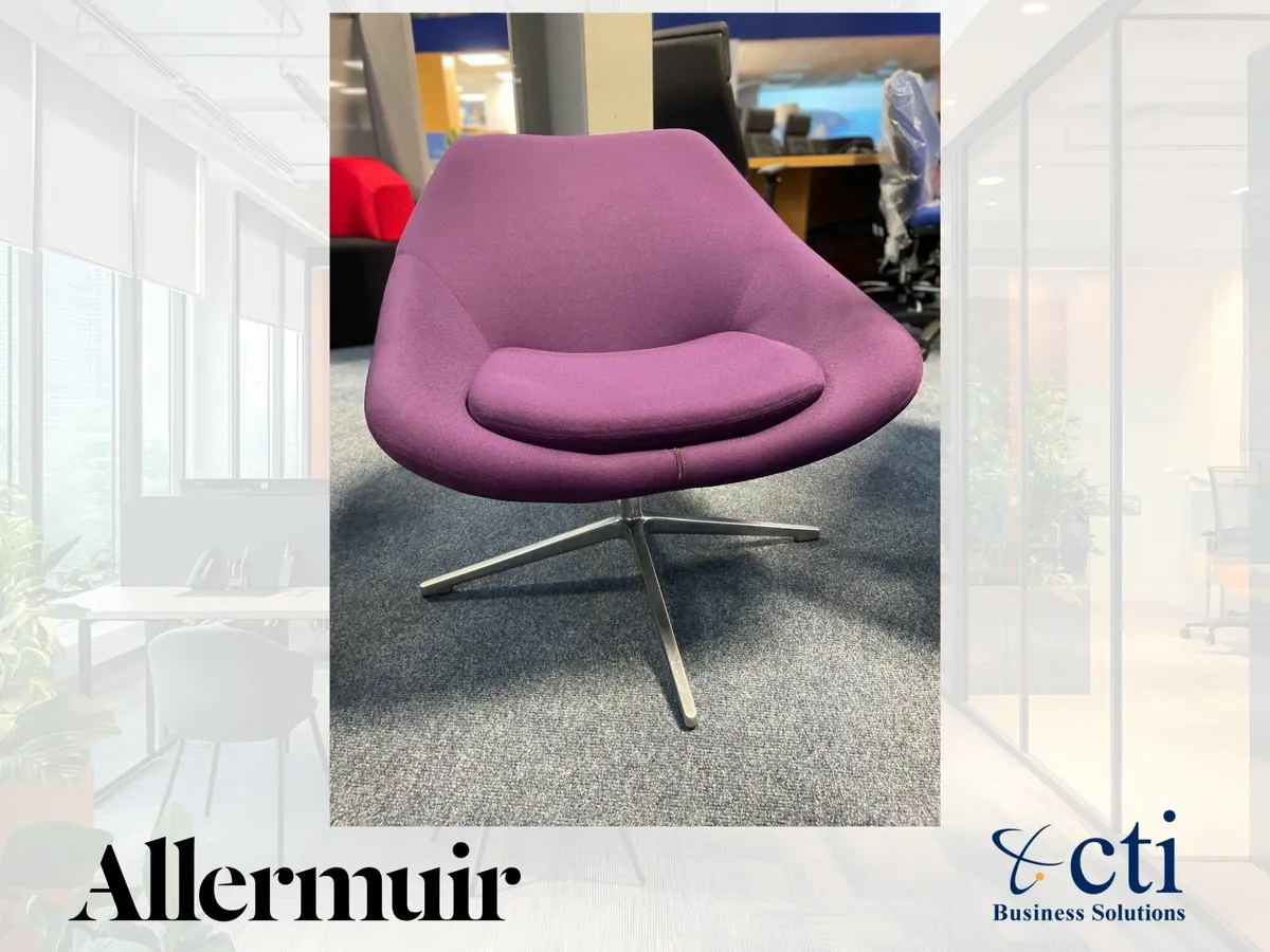 4 X Allemuir Lounge Chairs - Grade A - Image 3