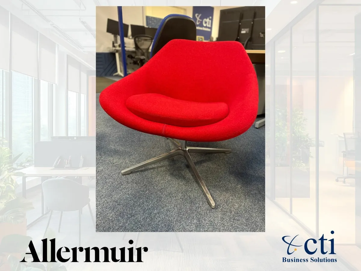 4 X Allemuir Lounge Chairs - Grade A - Image 4