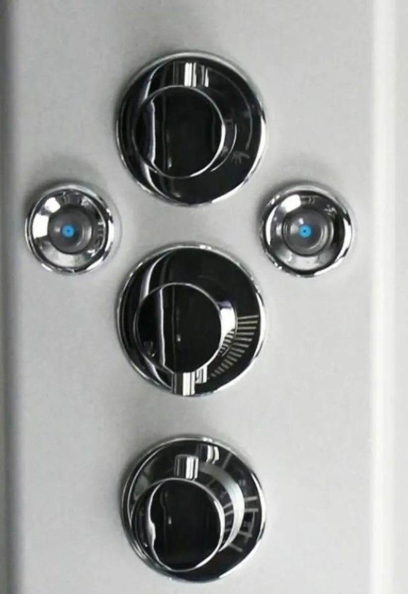 Rectangle Steam Shower Cabin - Chrome - Image 4