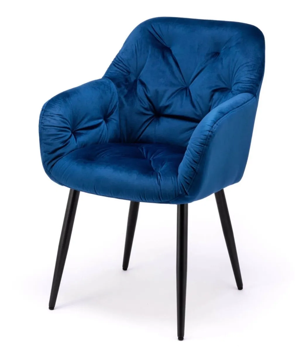 Dining Chairs ( Navy - Free Delivery ) - Image 2