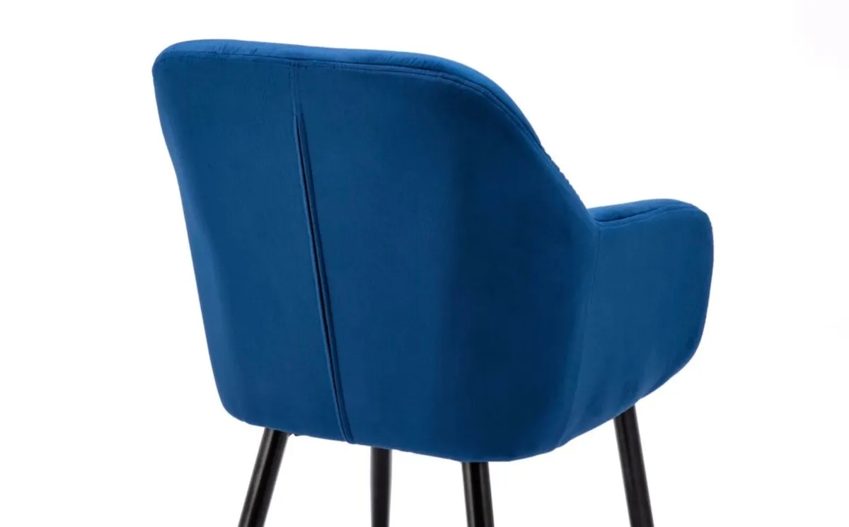 Dining Chairs ( Navy - Free Delivery ) - Image 4