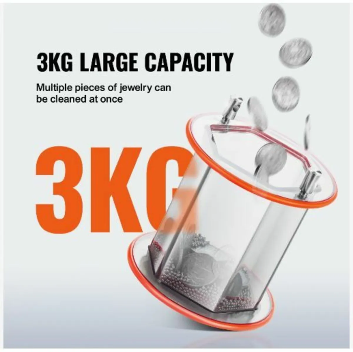 3kg Rotary Tumbler Surface Polisher Jewelry - Image 4