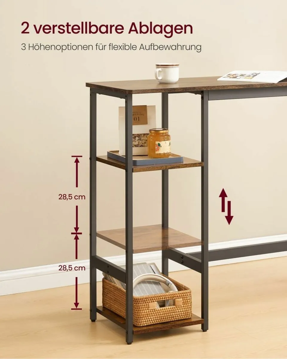 Bar Table and Stool Set - Image 2
