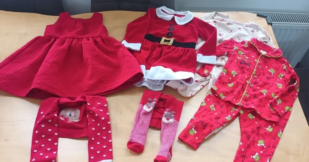 Christmas baby clothes 12 - 18 months - Image 1