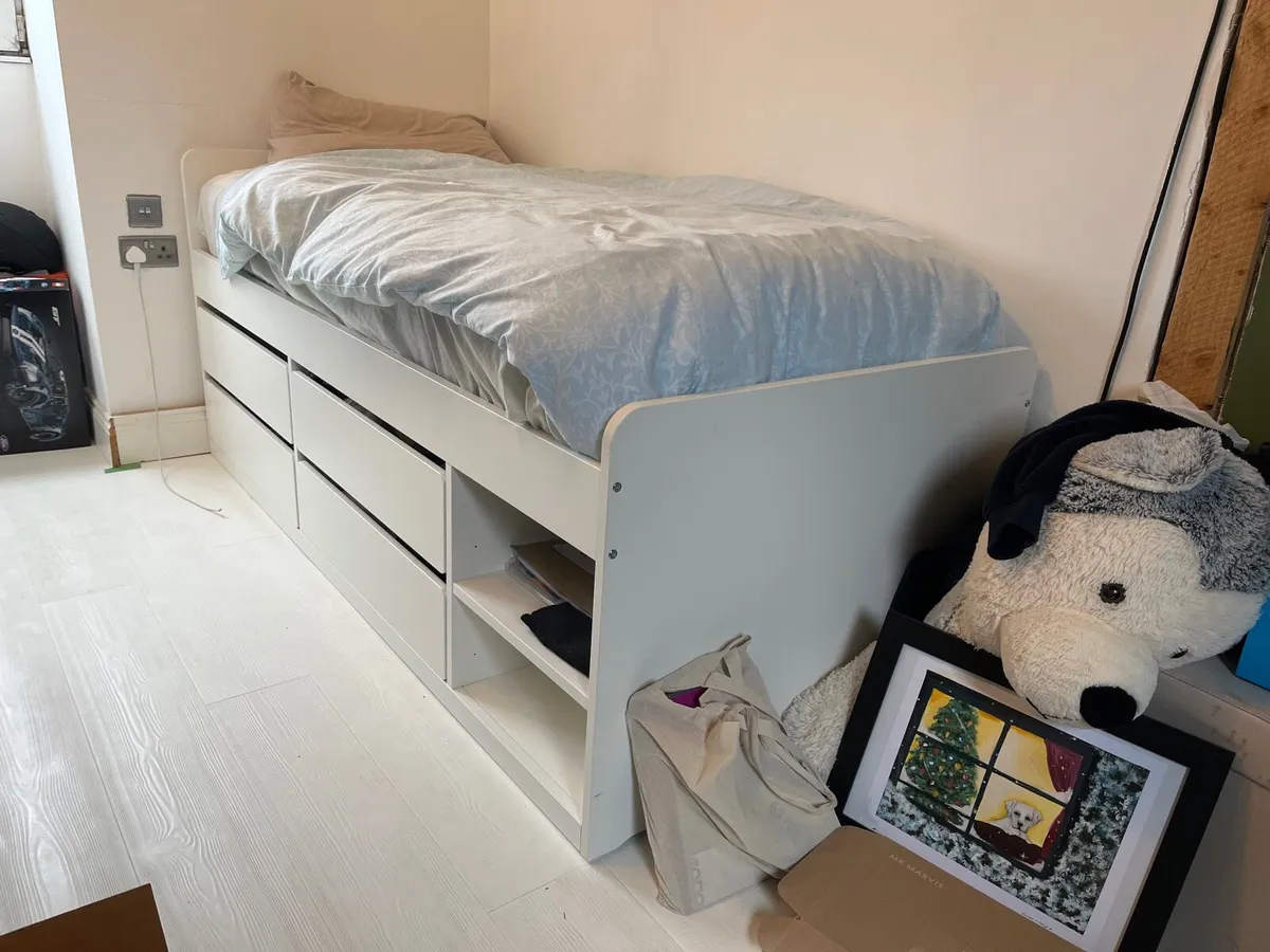 IKEA SLÄKT Bed Frame with Storage - Image 2