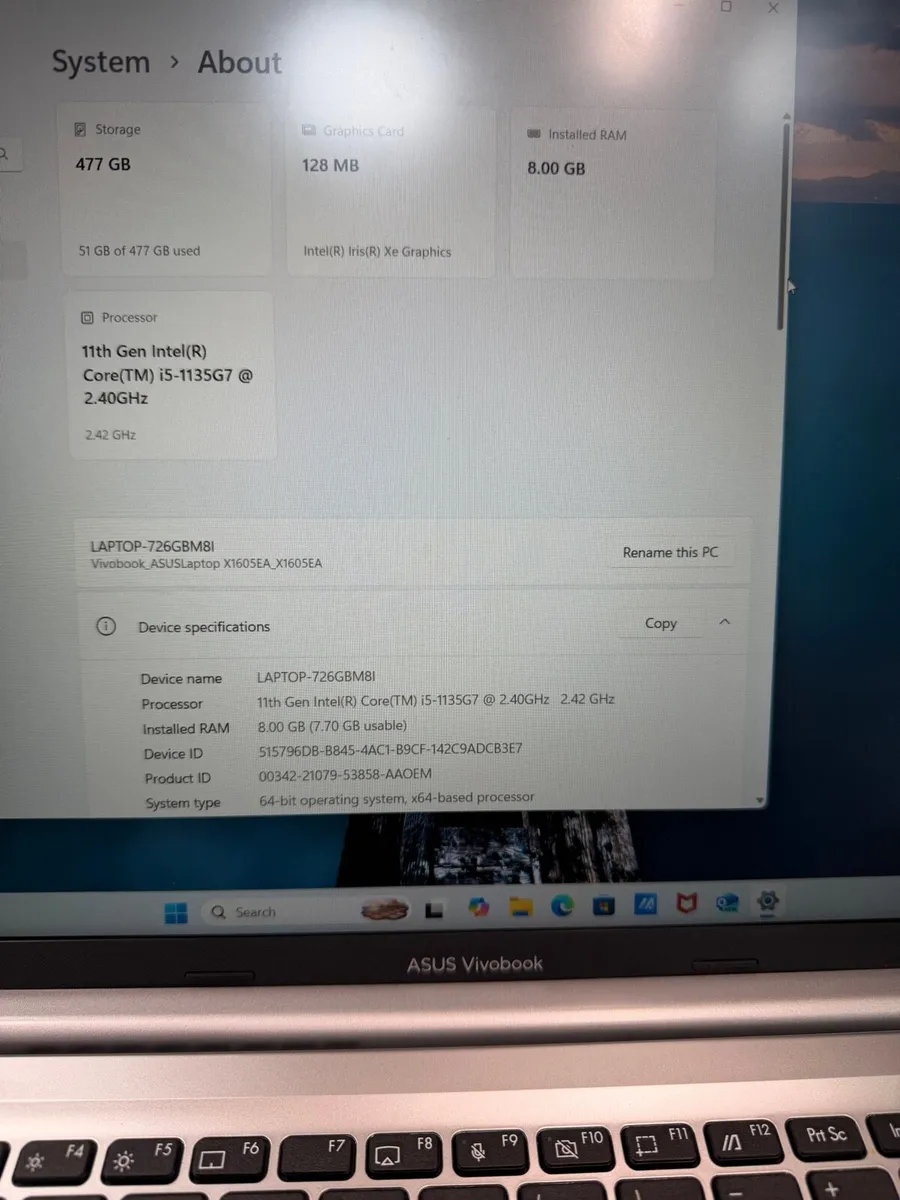 Asus VivoBook Laptop - Image 3