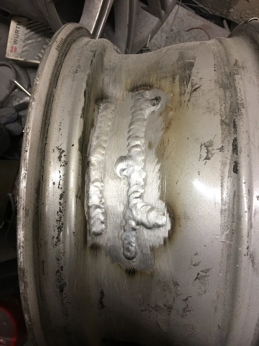 Alloy welding, buckle repair. - Image 4