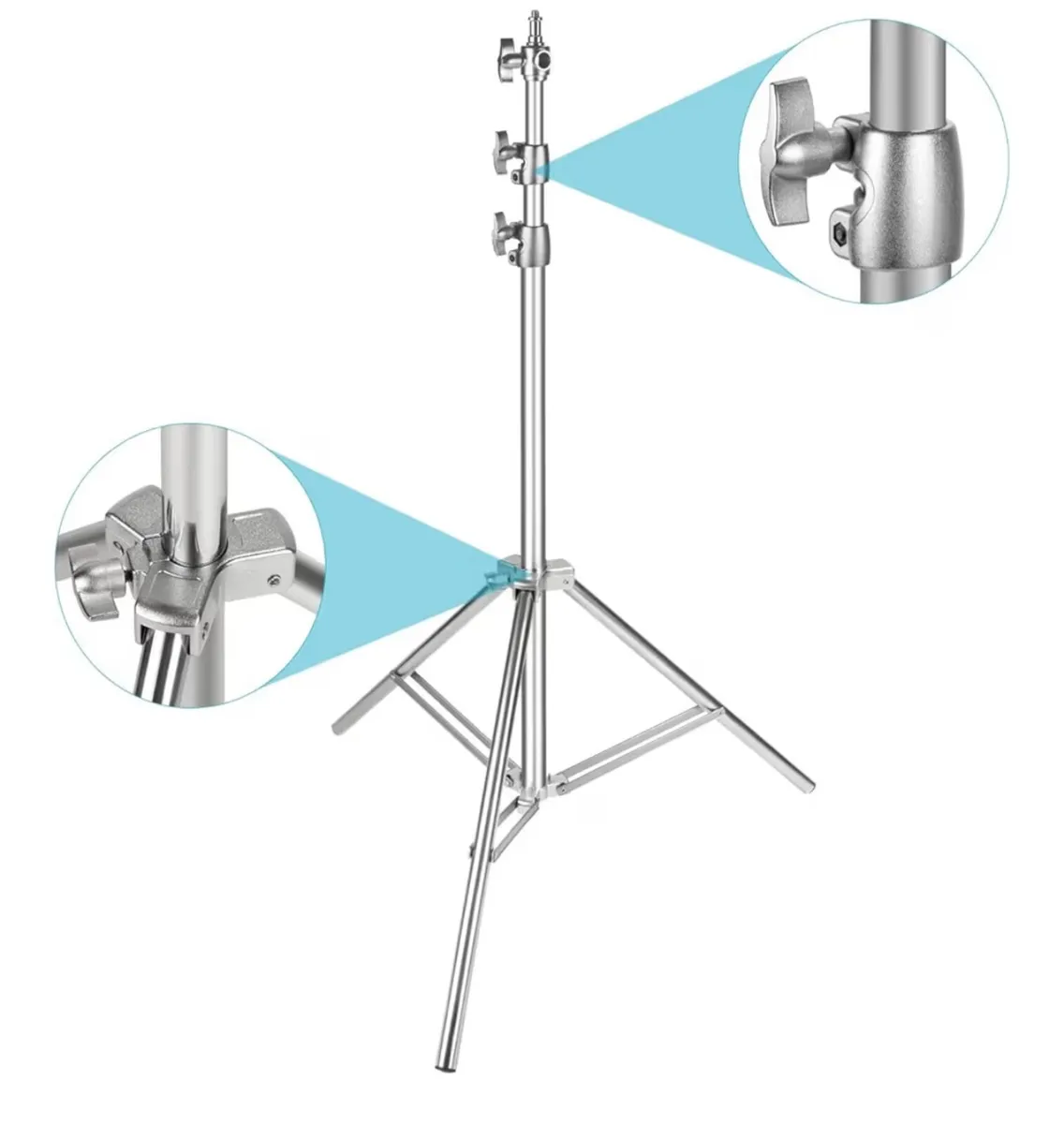 Neewer Stainless Steel Light Stand - Image 3