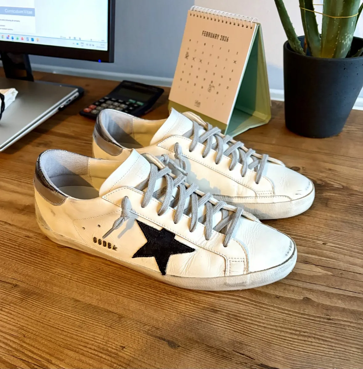 GOLDEN GOOSE SUPER STAR. SIZE UK 10/ EU 44 - Image 2